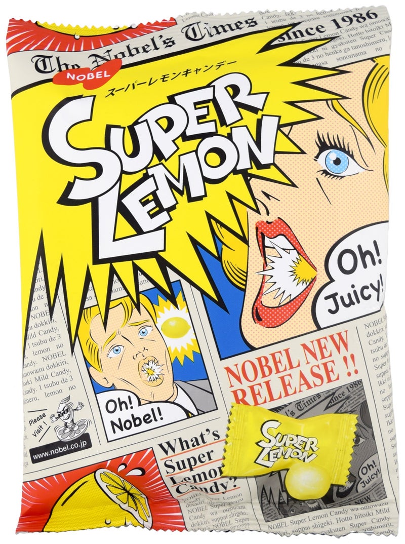 Nobel Super Lemon Candy 3.1oz (3 Pack) - Image 2